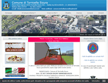 Tablet Screenshot of comune.torricellasicura.te.it